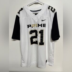 Nike Coach Prime #21 Deion Sanders 2.0 White Jersey NWT medium NEW NFL